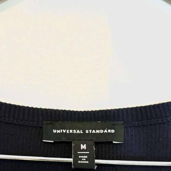 UNIVERSAL STANDARD Form Rib Portrait Midi Dress - Picture 4 of 7